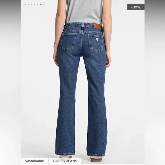 Guess Mid Rise Bootcut Jeans - Picture 16 of 16